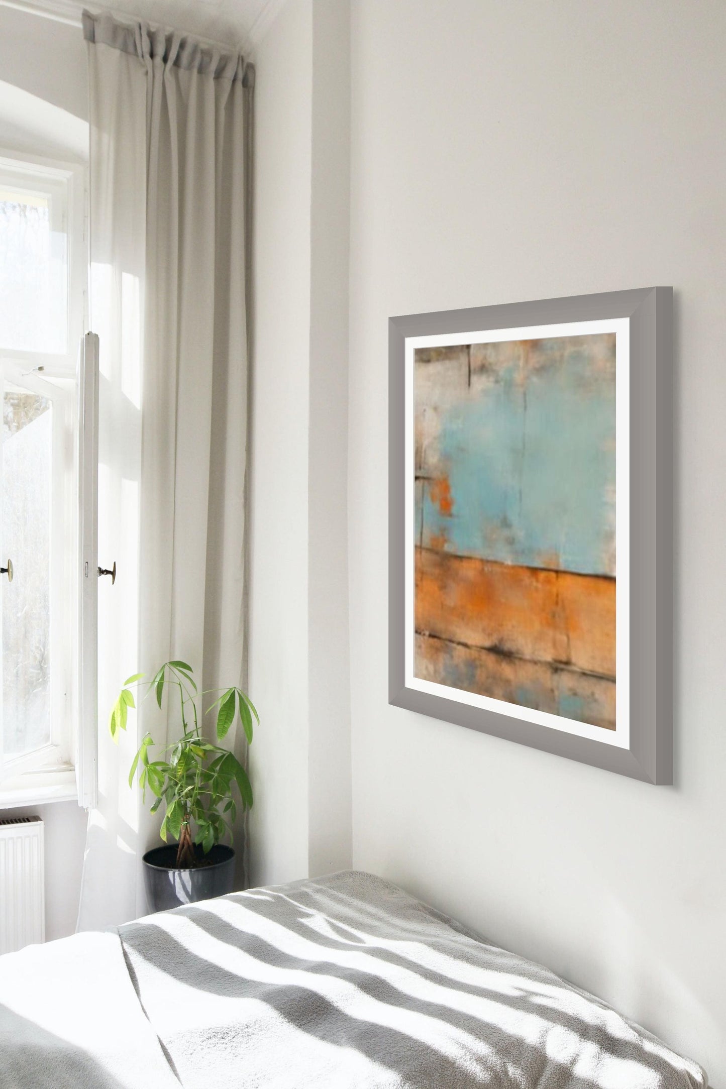Earth Tone Abstract Art Print